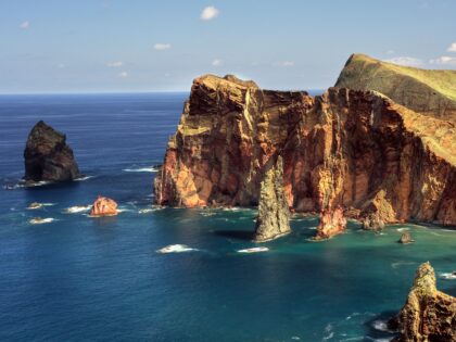 East coast of Madeira island Ponta de Sao Lourenco